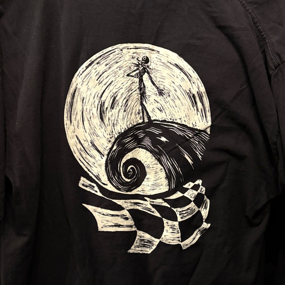 Vans Nightmare Before Christmas Glow in the dark Tshirt - Picture 5 of 6